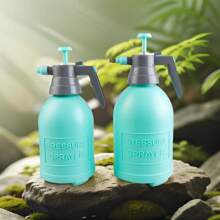 1pc 2L/3L, 67.64oz/101.45oz Watering Can, Adjustable Nozzle Garden Sprayer Bottle, Heavy Duty Anti-Drop Pressure Spray Bottle With Graduated Scale For Outdoor Gardening, Car Wash, Surface Disinfection