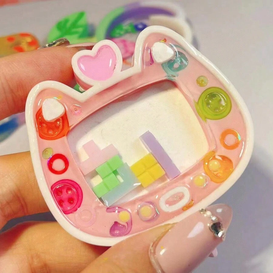 游戏机，树脂浇注模具，硅胶模具配件，树脂液体模具，树脂钥匙扣硅胶模具，树脂模具 - 矽膠 - 查看 1