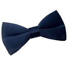 1 Pc Solid Color Polyester Bow Tie, Suitable For All Seasons - Multicolor - View 32