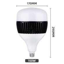 E27 Super Brillante LED Lámparas Bombillas Potencia Real 100W Bombilla Lámpara Iluminación para el Hogar Cocina Garaje Bombill Led E27 Luz - Blanco - Ver 10