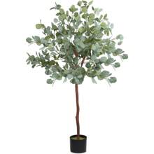 Local Shipping/3FT Simulated Fake Tree Artificial Plants, 2Pack Faux Plant, Artificial Tree For Home Office Living Room Decor Indoor