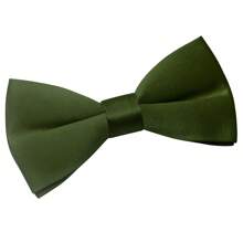 1 Pc Solid Color Polyester Bow Tie, Suitable For All Seasons - Multicolor - View 35