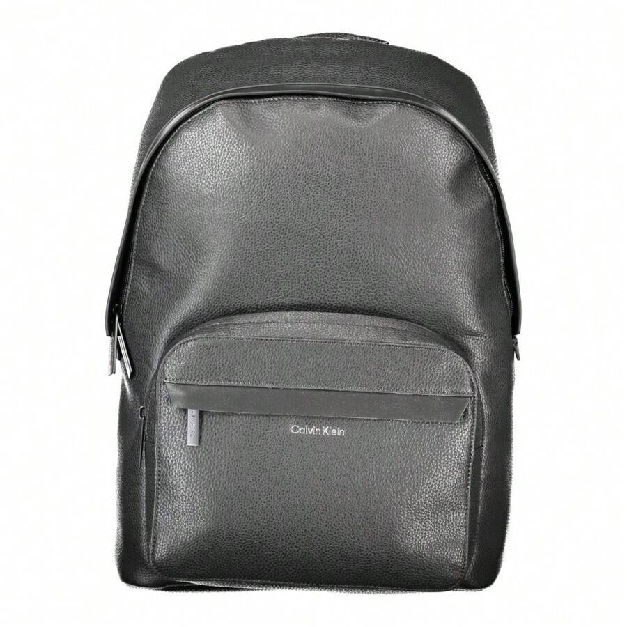 Calvin Klein Polyester Men's Backpack - Black - View 1