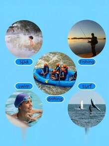 Wodoodporna torba na telefon komórkowy, torba na telefon komórkowy do pływania i dryfowania, torba plażowa, sportowa na świeżym powietrzu, wisząca opaska na ramię, dwufunkcyjna, wodoodporna torba na telefon komórkowy