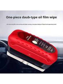 1pc Car Glass Oil Film Cleaning Brush - Powerful Stain Removal With Long-Lasting Protection For Windshield & Windows - one-size - View 9