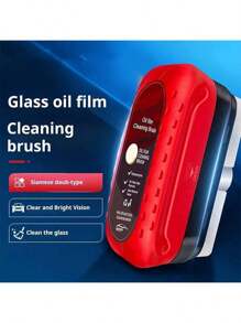1pc Car Glass Oil Film Cleaning Brush - Powerful Stain Removal With Long-Lasting Protection For Windshield & Windows - one-size - View 6