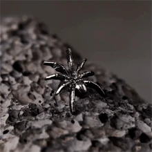 1 Paar Retro Kreative Spinnen Ohrstecker, Mode Punk Schmuck Party Accessoire Geschenk für Frauen