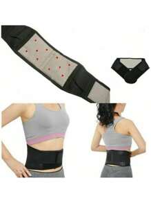 Adjustable Unisex Sports Waist Trimmer, Breathable Abdominal Belt For Cycling Fitness, Warmth Retaining Comfort Back Support Athletic Shaper Belt No Steel