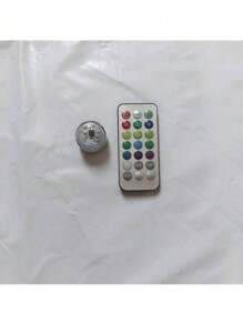 GLANBERT 1 套 8/6/4LED 汽车彩色装饰灯 RGB 遥控脚灯高亮度多模式氛围灯﻿