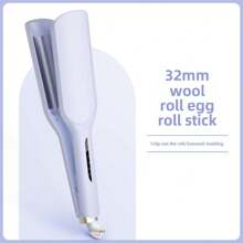 36mm Ceramic Coated Curling Iron, Adjustable Temperature Curling Wand, Creates French Curl And Waves, Christmas Gift, New Year Gift, French Wave Styler For Voluminous Curly Hair, Women Gift, Mother's Day Gift - EU C Type Plug(220-240V) - View 13