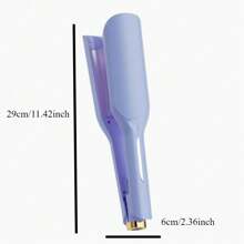 36mm Ceramic Coated Curling Iron, Adjustable Temperature Curling Wand, Creates French Curl And Waves, Christmas Gift, New Year Gift, French Wave Styler For Voluminous Curly Hair, Women Gift, Mother's Day Gift - EU C Type Plug(220-240V) - View 9