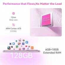 A30, Smartphone Android 14 , 6GB RAM+128GB ROM, Pantalla de 6.745 pulgadas a 90Hz, Batería de 5100mAh, Cámara de 48MP, Face ID - Gris - Ver 4