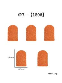 Buffing Removal Cap For Foot Care, Dead Skin, Callus, Manicure, Grinding Drum Bearing Buffing Wheel - Multicolor - View 18