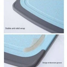 切菜板、奶酪和熟食板、可洗水果板、便携式带柄切菜板，适用于家庭、宿舍、户外野餐、厨房用具、厨房用品