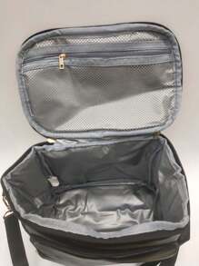 Thermal Bag For Gym Lunch Box, Lunch Box, Women's Bag, Aluminum Polyester Lined Crossbody - 粉色 - 查看 2