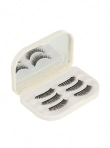1pc Personalized Eyelash Case, Custom Eyelash Box For Celebrations, Bridesmaid Gift, Travel Eyelash Storage