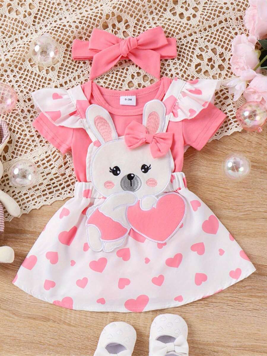 Newborn Baby Sets - Hồng - Xem 1
