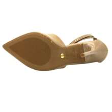 Vizzano Women's Pumps, High Thin Heel, Pointed Toe, Patent Leather, Modern Comfort - 裸色清漆 - 查看 3