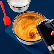 Han Xiao 1 件不锈钢搅拌碗，多功能搅拌碗，用于烹饪、烘焙、准备和上菜，大号多功能，带测量标记的奶油容器，蛋糕搅拌碗