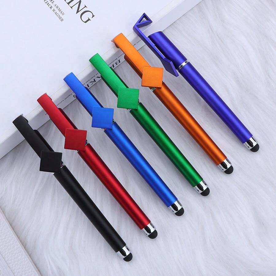 3/6/10 支多功能触摸屏手写笔、学生圆珠笔、考试笔、办公签名笔