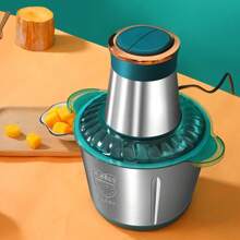 2L Meat Grinder Electric Food Processor Stainless Steel Meat Blender Food Chopper For Meat, Vegetables, Fruits And Nuts - 2L - View 3