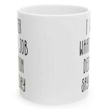 Taza de café de oficina, regalo divertido para compañero de trabajo, tazas con frases graciosas, trabajar desde la taza de café, regalos de humor de oficina, taza de café divertida de trabajo, 11 Oz - Blanco - Ver 6