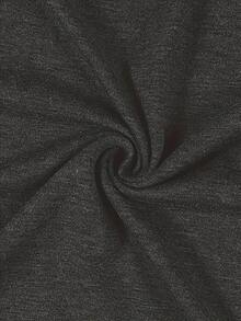 Áo ba lỗ cổ tròn không tay in họa tiết, Áo ba lỗ thường ngày cho nữ vào mùa hè - Màu xám đen - Xem 3