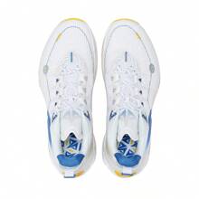 李宁 Jimmy Butler 2 男款篮球鞋，专业运动鞋，ABAT081，官方正品店 - 標準白/彩藍色 - 查看 4