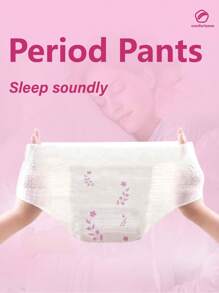 10pcs/Pack Soft Breathable Disposable Menstrual Underwear, Ladies Period Panties, Leak-Proof, Breathable Overnight Pads