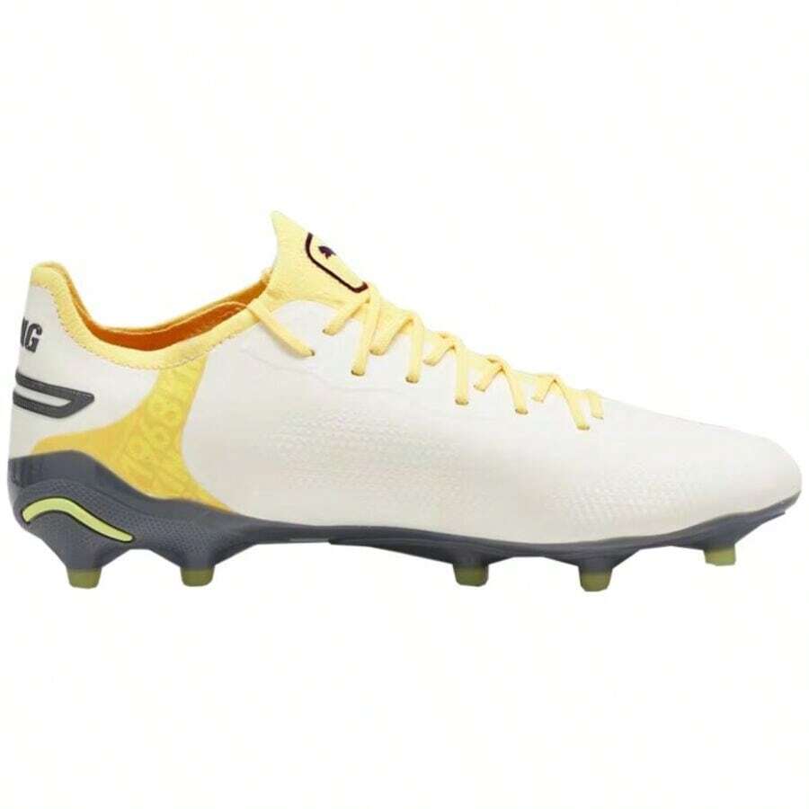 Puma King Ultimate FG/AG 107563 05 Football Shoes - White - View 1