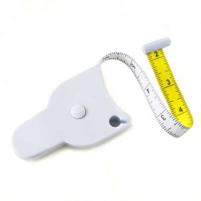 2025Perfect Body Tape Measure - 80 Inch Automatic Telescopic Tape Measure - Retractable Measuring Tape For Body: Waist, Hip, Bust, Arms, And More (White - 80 Inch)