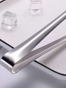 1pc/3pcs Stainless Steel Ice Tongs Non-Slip Food Clamp Durable & Rust-Resistant Kitchen Essential - Perfect For Buffets, Weddings, BBQs & More - Versatile Ice, Candy & Ice Cream Serving Tool Set, For Outdoor, Camping, Gift For Father