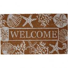 Thermal Outdoor Mats For Front Door Fall Door Mat Natural Coir Doormat Outdoor Hearts Welcome Mat, 18x30 Inch Outdoor Thermal Doormat For Entryway, Natural Coconut Fiber Doormat, Heart-Shaped Welcome Doormat For Outside, 18 X 30 Bathroom Decor Fall Decor Carpet Back To School - Dark Brown/Silver - View 1