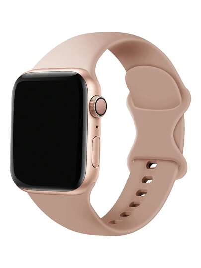 柔软硅胶防水运动表带，兼容38mm、40mm、41mm、42mm、44mm、45mm、49mm手表，适用于 Series 11、10、9、Ultra、8、7、6、5、4、3、2、1、SE，男女通用