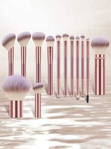 2/3/10/13件套化妆工具套装，包含：13件化妆刷套装、化妆刷套装、化妆刷套装、化妆刷套装、完整化妆套装、化妆刷套装、完整化妆套装、刷子套装、化妆刷套装、化妆礼盒套装 - 彩色 - 查看 13