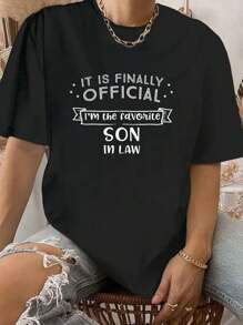 Favorite Son In Law Shirt Novelty Gifts