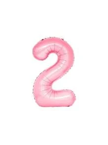 32-Inch American-Style Aluminum Film Number Balloon For Birthday Party Decoration, Christmas - Pink - View 21