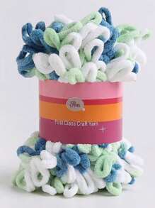 1 件 8 米柔软纱线，适用于手工 DIY 编织娃娃、包、毛衣、毛毯等，每件 100 克 - 彩色 - 查看 29
