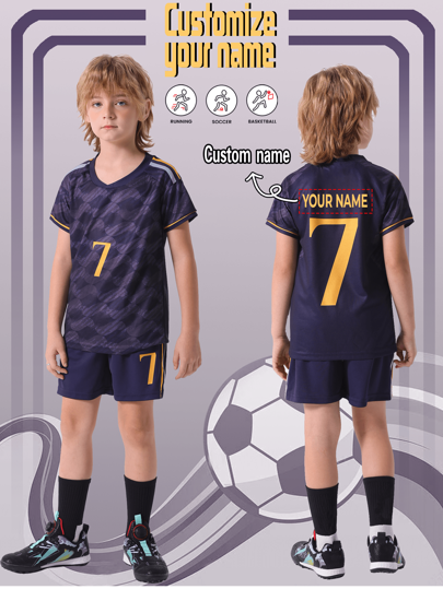 [مصنوع حسب الطلب] ريال مدريد 2 قطعة بدلة رياضية تدريب سريعة الجفاف بأكمام قصيرة، رقم 7، مناسبة للكرة القدم والرياضة والارتداء اليومي، اسم مخصص أنيق وأنيق وعصري وكاجوال وبسيط، هدايا مثالية لشخص ما، صديق، عائلة، أعياد الميلاد، للعطلات/العطلات، للمدرسة/المنافسة، للرياضة/التسلق، راحة سهلة