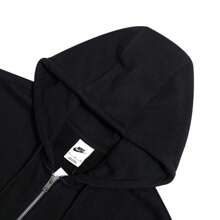 Nike CLUB FT FZ HOODIE Casual Wear Men's Sports Jacket Hooded Sweatshirt Running Top FN3885-010 - Black/Black/White - View 8