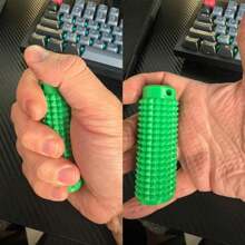 Spiky Grippie Stim 钥匙扣、缓解焦虑疼痛刺激 Bumpy Fidget 钥匙扣、缓解压力、注意力缺陷多动症、便携式迷你滚轮按摩钥匙扣、通风钥匙吊坠、送给朋友的新奇礼物、门上收纳架、Perchero、墙壁衣架、挂钩、墙钩、衣架、墙框、衣帽钩、图片墙框 - 彩色 - 查看 9