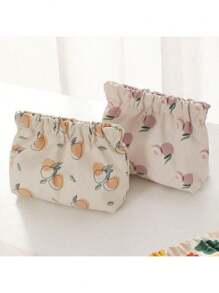 Sac de rangement pour serviettes hygiéniques pour femmes, porte-cartes de crédit, pochette pour serviettes, serviettes, cosmétiques et pièces de monnaie. Idéal pour les vacances, la plage, la salle de bain, la chambre à coucher. Grande capacité.