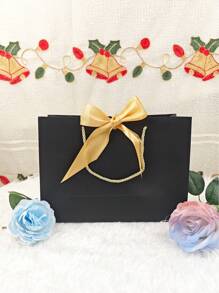 1 件优雅蝴蝶结个性化手提包，派对礼物、周年纪念日、情人节、教师节礼物的最佳选择 - 彩色 - 查看 14