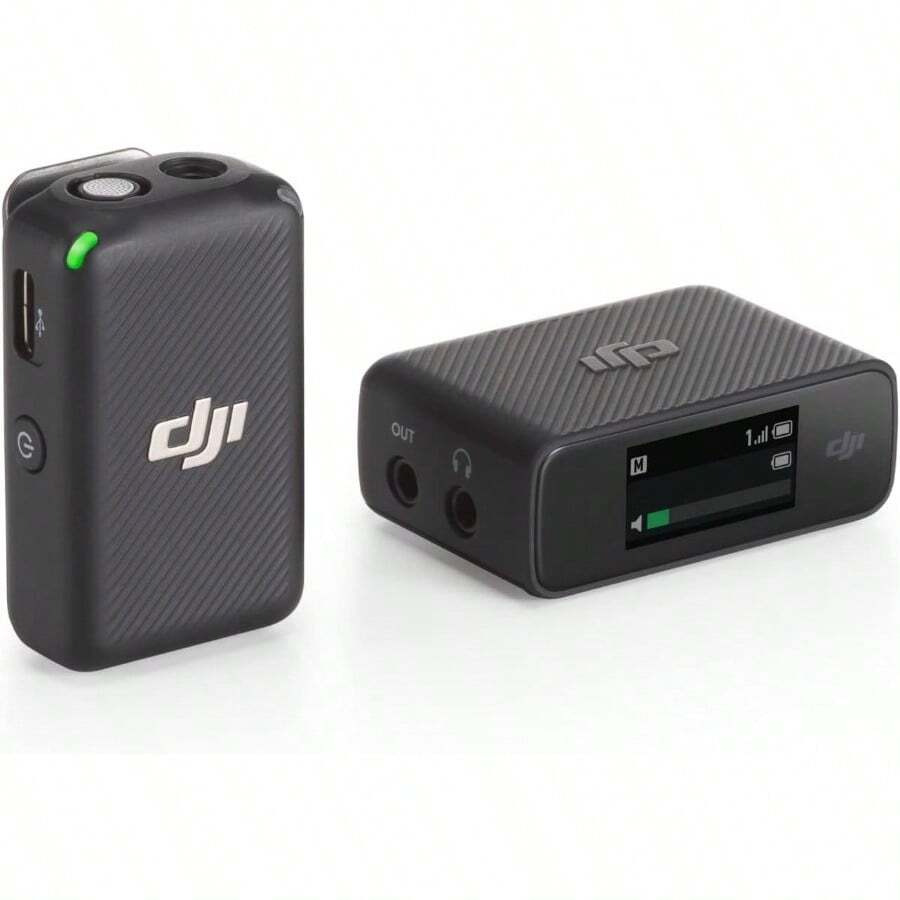 DJI Mic 1 TX + 1 RX Wireless Lavalier Microphone 250m (820 Ft.) Range Compact And Ultra-Light 14-Hour Recording Wireless Mic For PC IPhone Cameras Record Vlogs Live Stream - DJIMic (1TX+1RX) - Xem 1