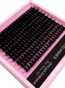 200 chiếc/180 chiếc/160 chiếc/140 chiếc/120 chiếc Mi chùm 8D sang trọng tự làm - Mi nối dài hỗn hợp 8-16mm Độ cong chữ D 0,07mm của Nga Mi dày và có thể tái sử dụng ấn tượng cho người mới bắt đầu Dễ sử dụng - 10 hàng (Gói đa dạng 60D/80D/100D/120D/160D/200D) Cụm mi, Cụm mi, Lông mi riêng lẻ, Lông mi, Lông mi giả - D - Xem 5