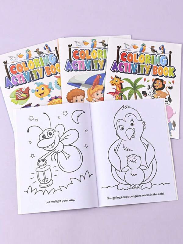 1pc Large Size Coloring Book - Vibrant Art Companion For Drawing Party Favors - Perfect With Oil Sticks, Crayons, Colored Pencils, And Made Of High-Quality Paper, Return Gifts Kids, Coloring Book For Girls, Paper Doll Book, Coloring Book, Girl Moments Coloring Book,Coloring Book,Girl Moments Coloring Book,Colouring Book