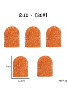 Buffing Removal Cap For Foot Care, Dead Skin, Callus, Manicure, Grinding Drum Bearing Buffing Wheel - Multicolor - View 10