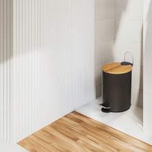 Well Home WELLHOME - 3 L 踏板水桶，帶黑色現代竹蓋。 24/72 小時內免費送貨 - 彩色 - 查看 4