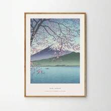1pc Japanese Print Hasui Kawase Poster Art Abstract Painting Retro Decorative Painting Canvas Printing Frameless Painting For Home