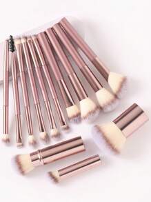 2/3/10/13件套化妆工具套装，包含：13件化妆刷套装、化妆刷套装、化妆刷套装、化妆刷套装、完整化妆套装、化妆刷套装、完整化妆套装、刷子套装、化妆刷套装、化妆礼盒套装 - 彩色 - 查看 2